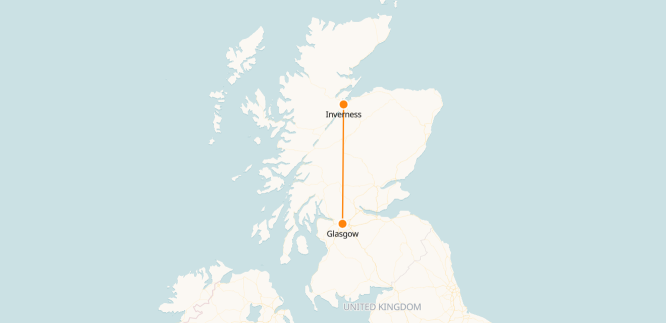 Glasgow - Inverness